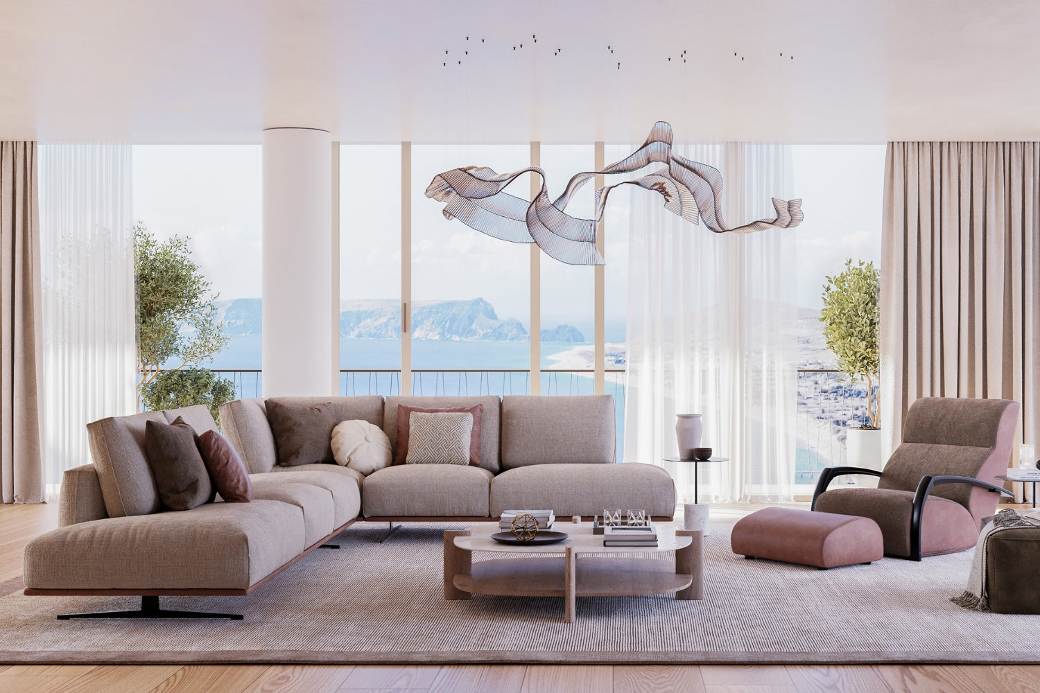 Arredare il soggiorno in primavera ed estate: eleganza e freschezza con Sofable