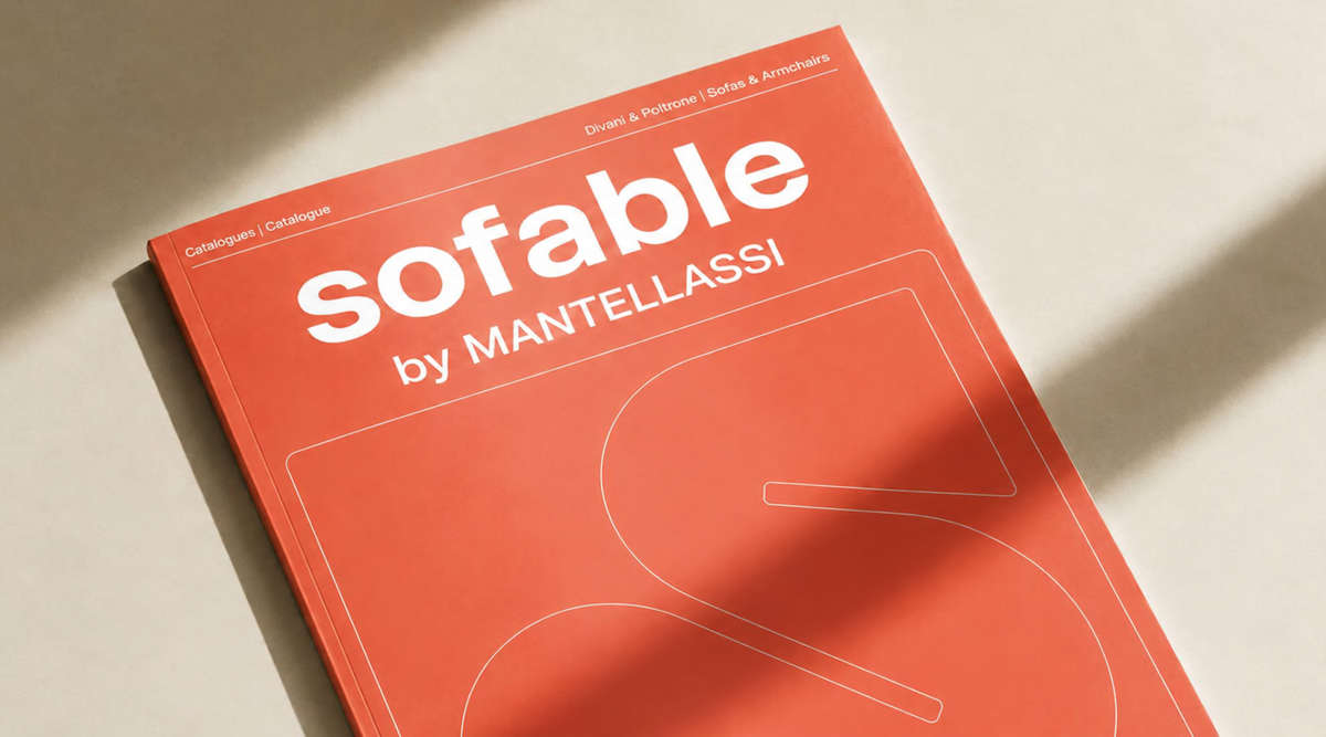 Copertina nuovo catalogo Sofable by Mantellassi Divani e Poltrone