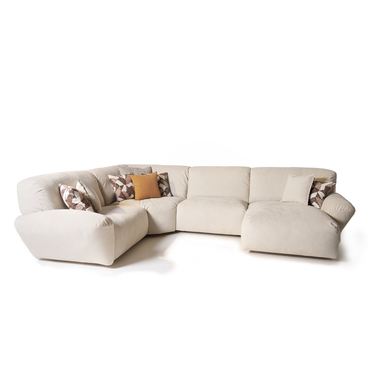 Beluga corner with chaise longue