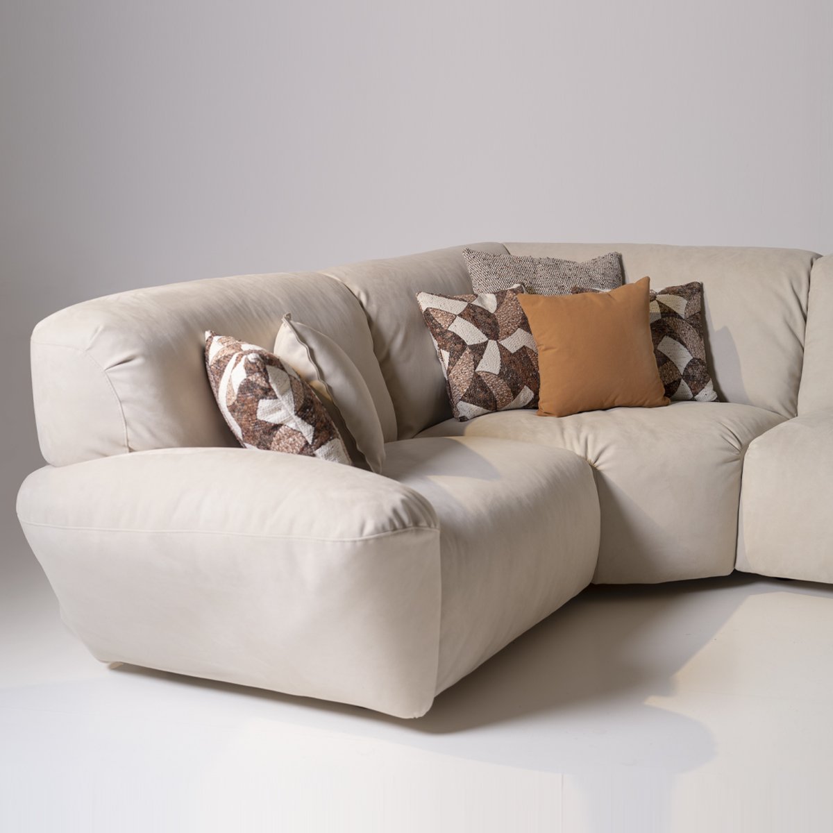 Beluga corner with chaise longue