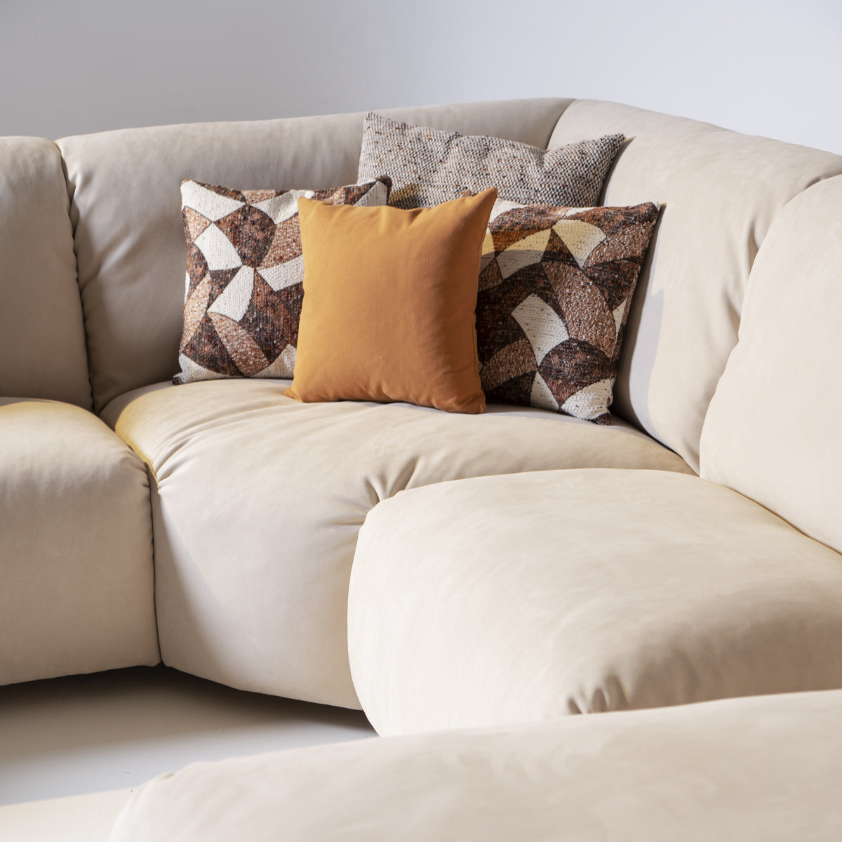 Beluga corner with chaise longue