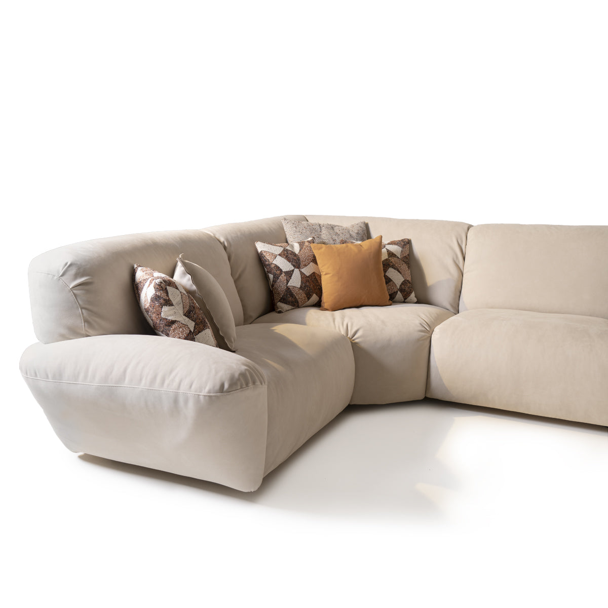 Beluga corner with chaise longue
