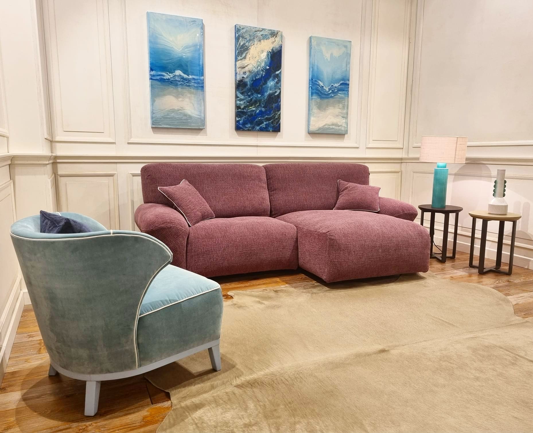 Beluga con chaise longue