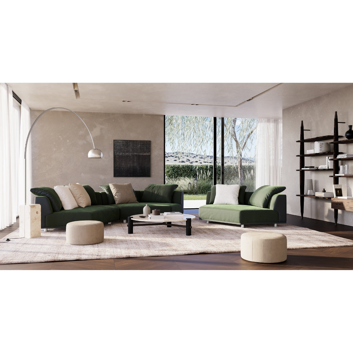 Grand Tour con isola pentagonale