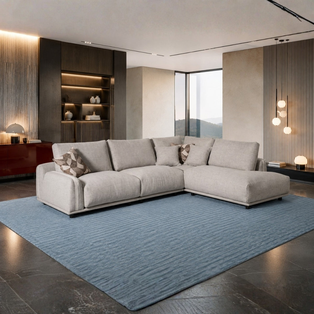 Paloma corner sofa with Free Side