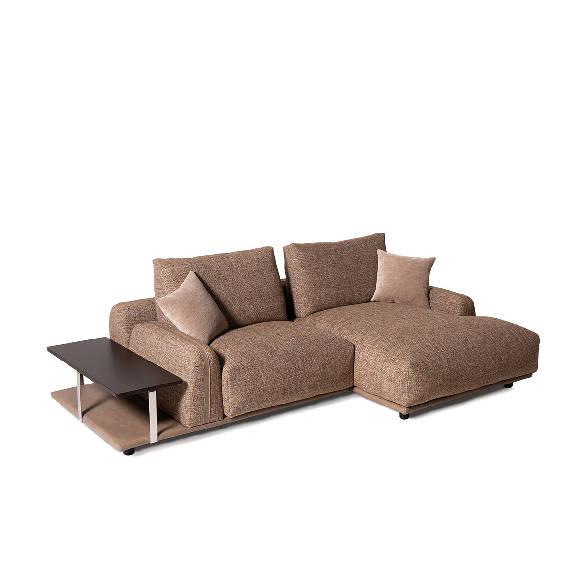 Paloma con chaise longue e tavolino